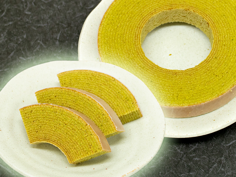 金太郎バウム・抹茶味 4月20日(土)より発売開始